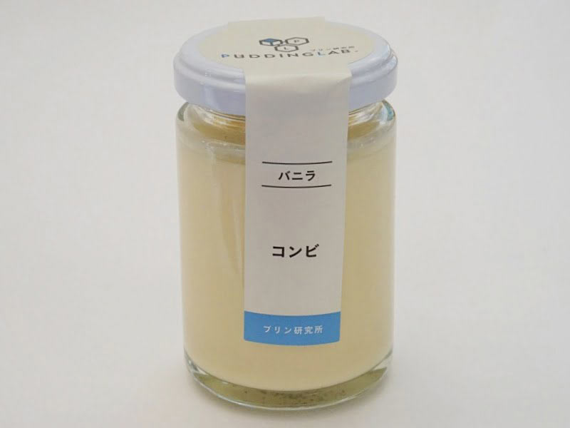 プリン研究所 バニラプリン コンビ外装