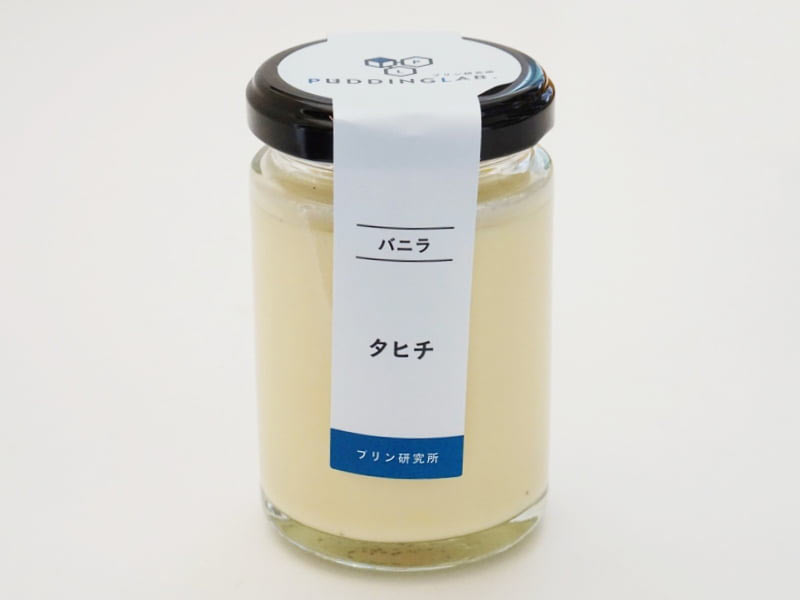 プリン研究所 バニラプリン タヒチ外装