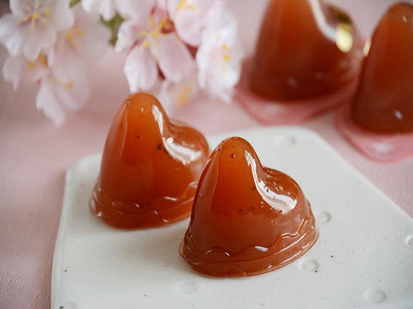 桜ひな羊羹 中身写真