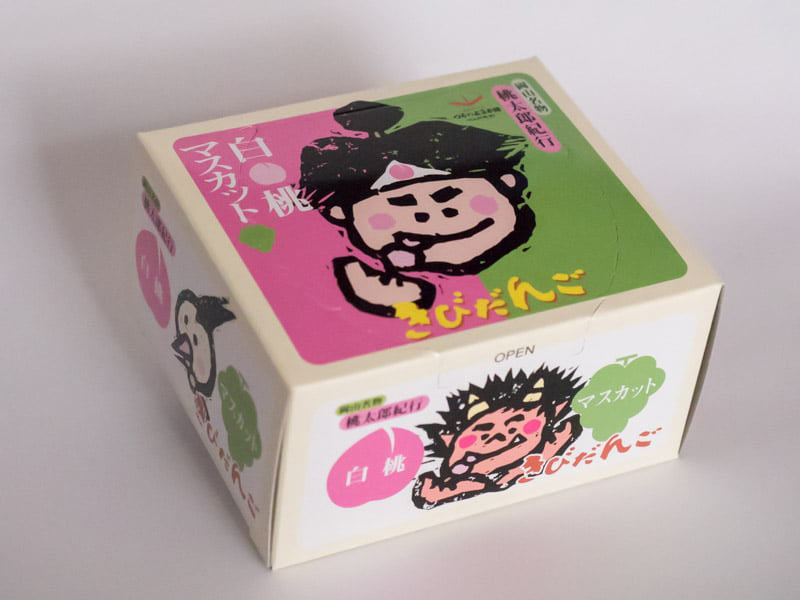 下山松寿軒 桃太郎紀行 フルーツ 外装