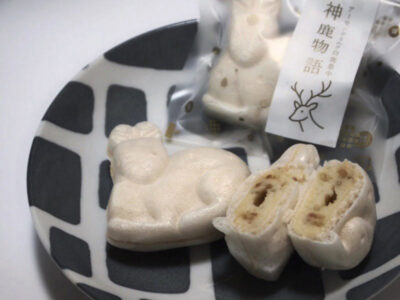 アーモンドミルク白鹿最中 神鹿物語