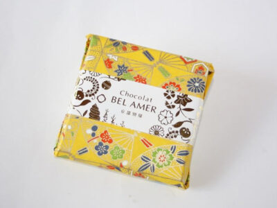 ベルアメール京都別邸 タブレットショコラ蝶々(ごま)