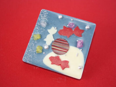 ベルアメール京都別邸 タブレットショコラ金魚(かぼす)