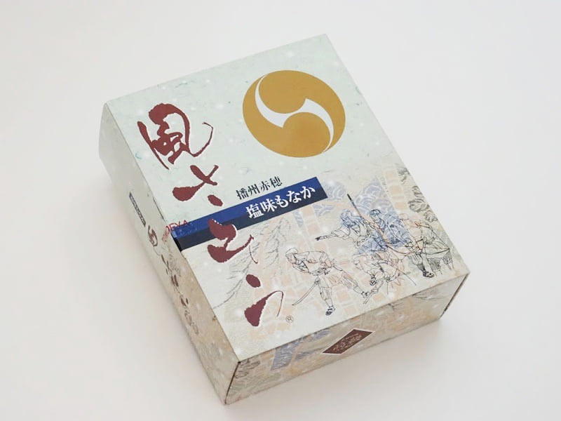 巴屋 塩味もなか外装