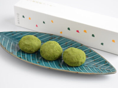 花桔梗 和三盆クッキー 抹茶まぶし