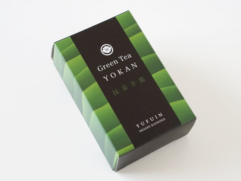 赤司菓子舗 抹茶羊羹外装