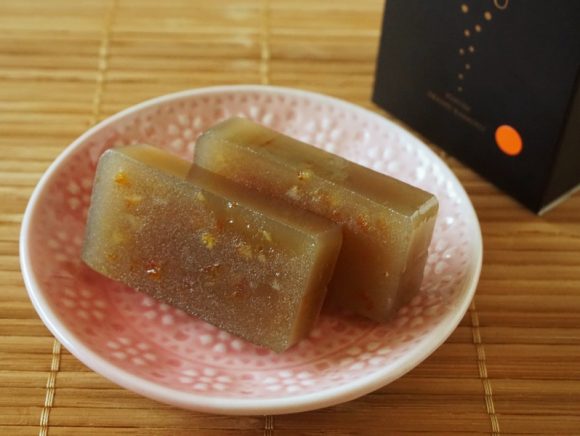 赤司菓子舗 YOI TSU TSU オランジェット羊羹中身