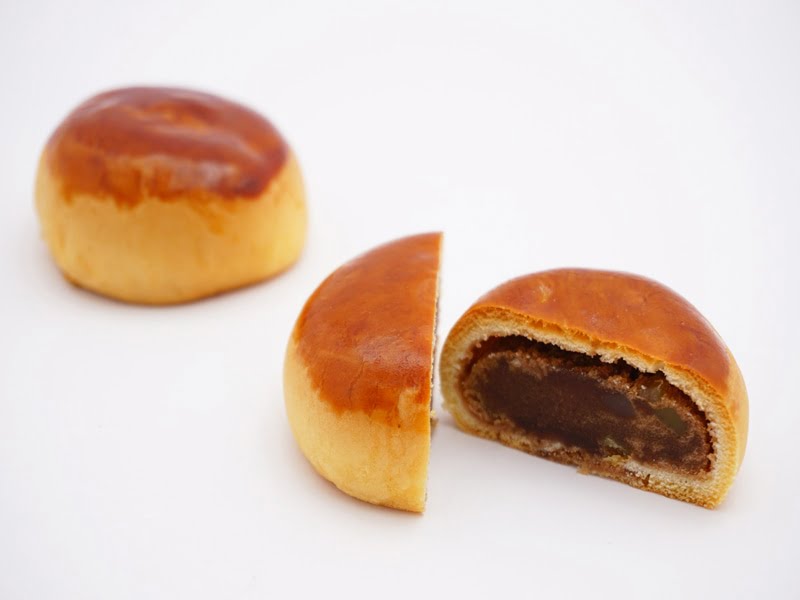 あずさ堂　九里まんじゅう　断面