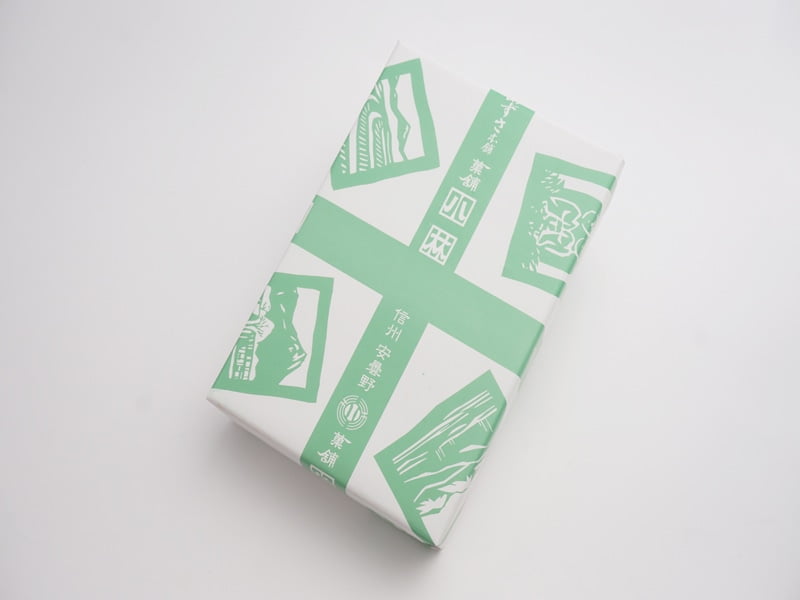 あずさ堂　桃しづ菓　外装