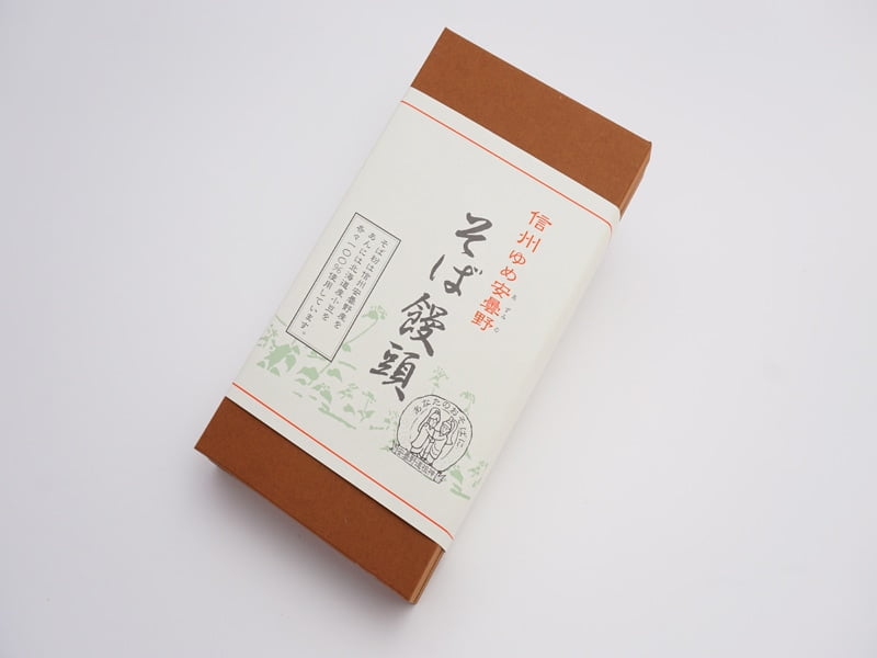 あずさ堂 そば饅頭 外装