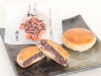 備庵 赤米饅頭 うらどん