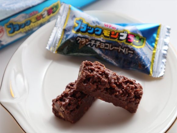 ブラックモンブランクランチチョコレートバー　中身の写真