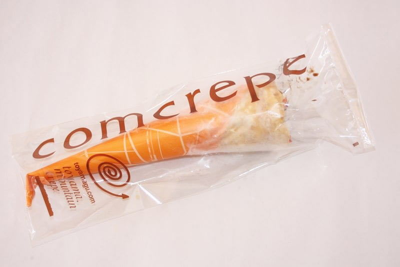 チョコバナナ&イチゴミクレープ外装写真