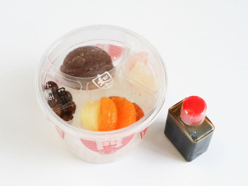 舟和 あんみつ カップ