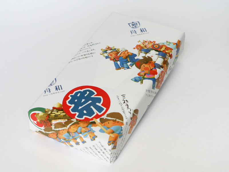 舟和 　人形焼 外装