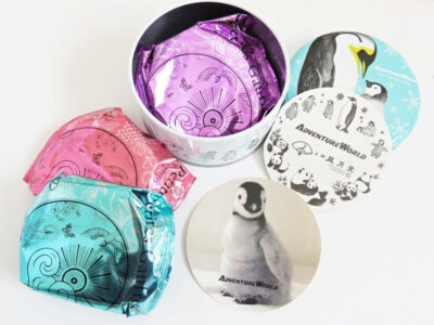 アドベンチャーワールド プティゴーフル ペンギン缶