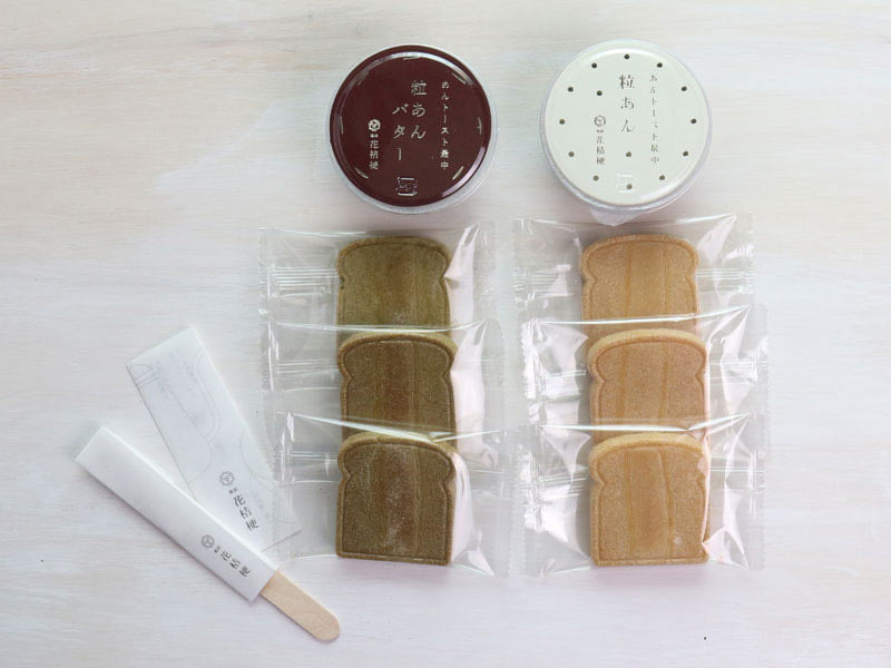 あんトースト最中を出した写真