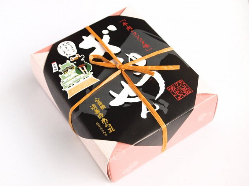 法善寺あられ 牛せん 外装写真