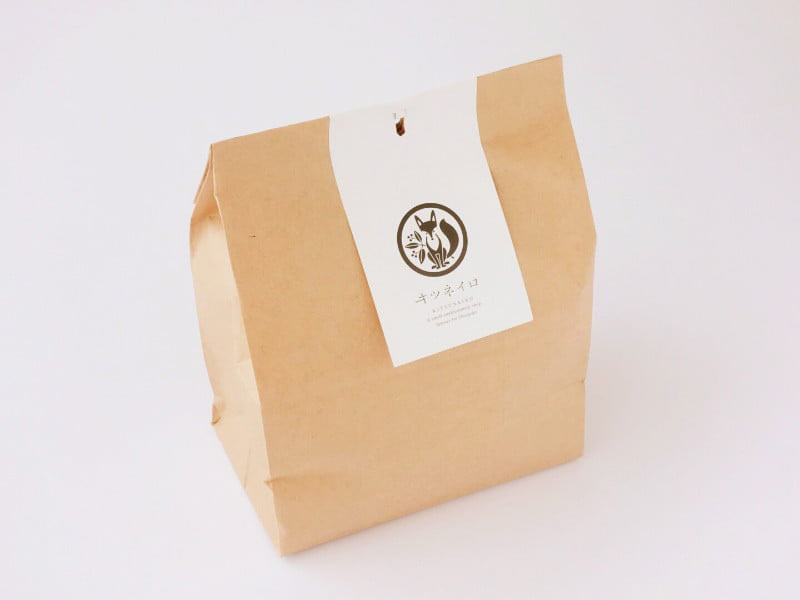 キツネイロ ほうじ茶バターどら焼き 外装