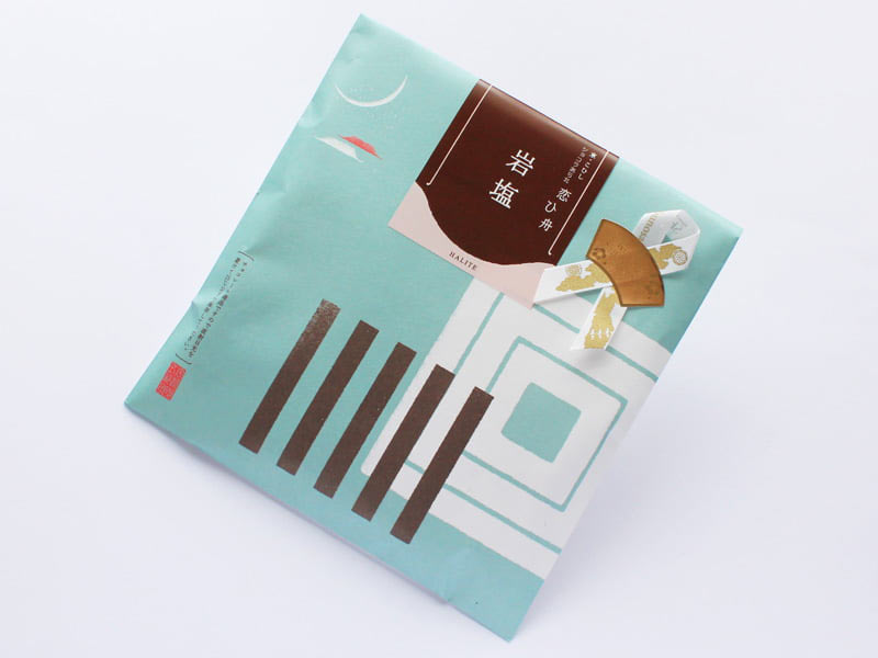 京こひし ショコラあられ 恋ひ舟(岩塩) 外装