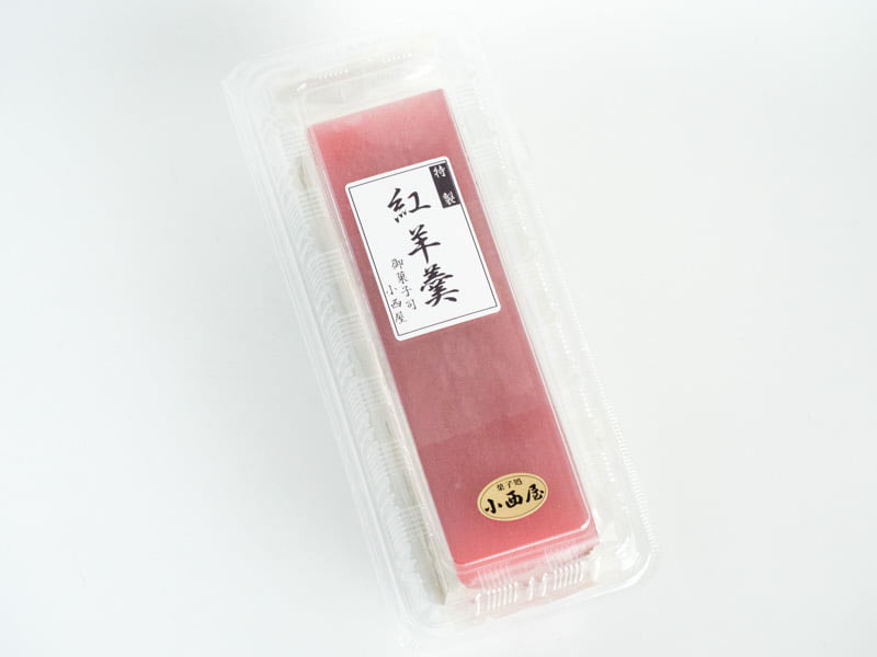 小西屋 紅羊羹 外装