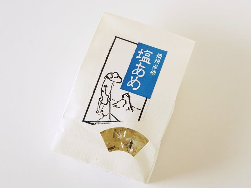 今昔庵 塩あめ外装