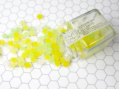 かわいい小瓶入り金平糖【菜の花】
