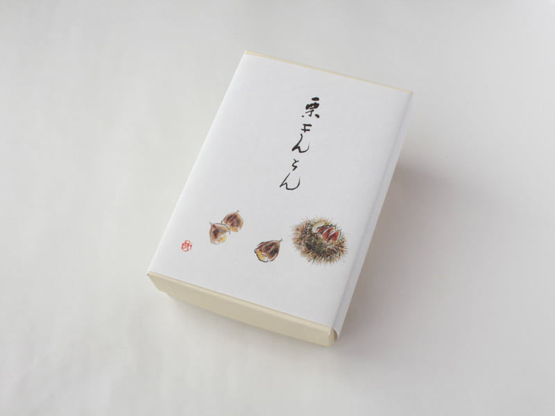 ひとつばたご 栗きんとん　外箱