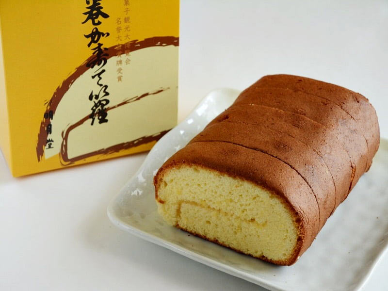 明月堂巻カステラ5切