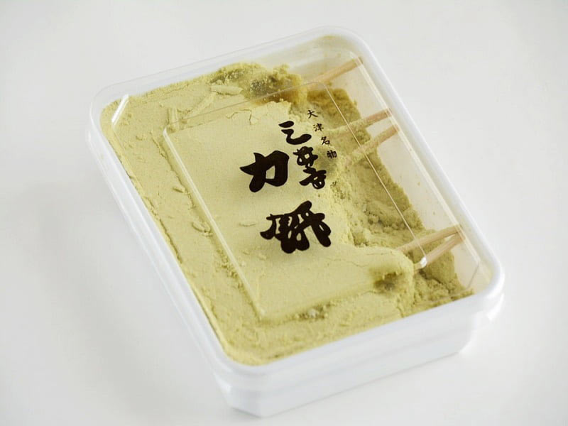 三井寺力餅 開封写真