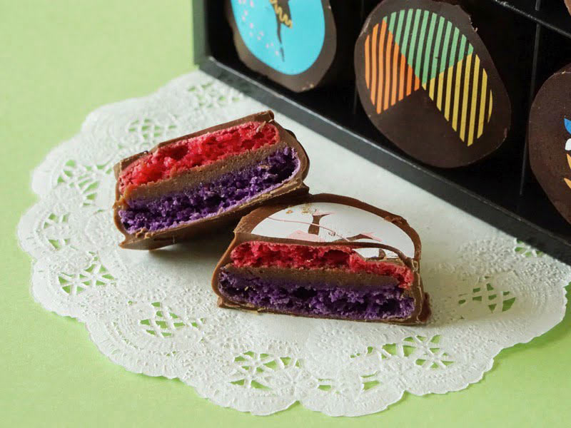 菓匠もりん パレットマカロン中身