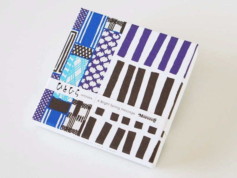 モロゾフ×SOU・SOU ひとひら 寄せ木模様外装