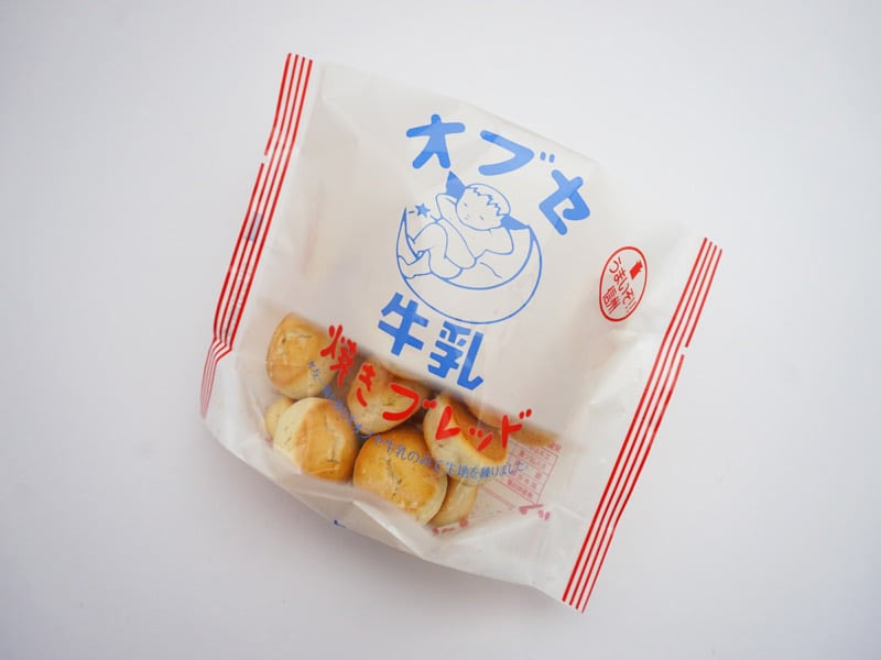 オブセ牛乳 焼きブレッド 外装