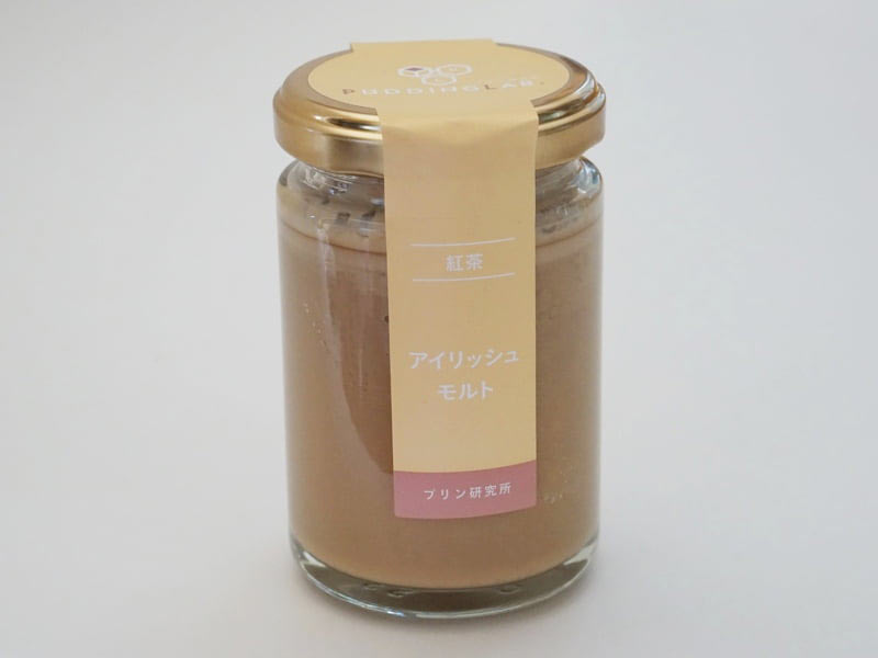 プリン研究所 ロンネフェルトの紅茶プリン アイリッシュモルト外装