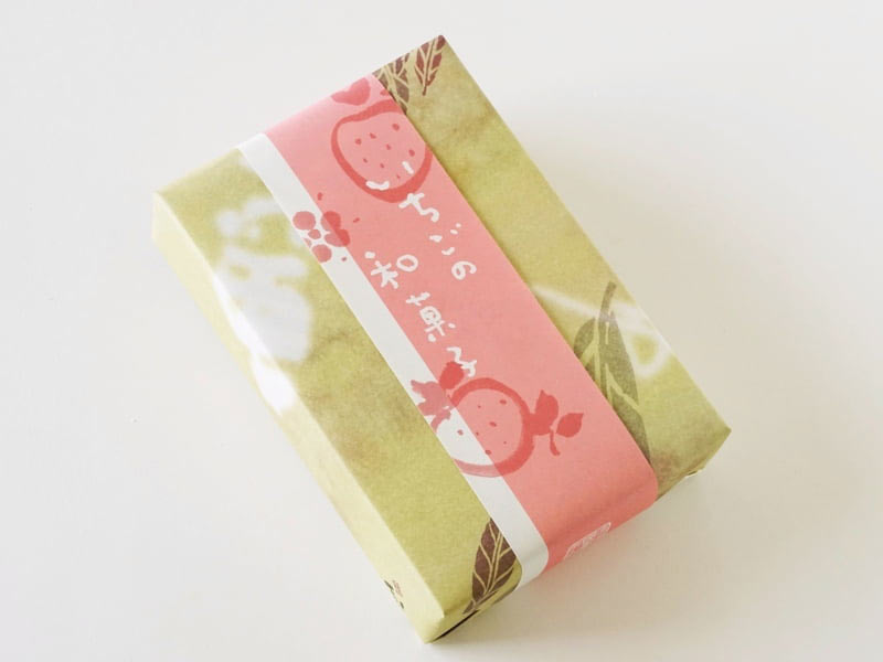 恵那栗工房 良平堂 いちご大福外装