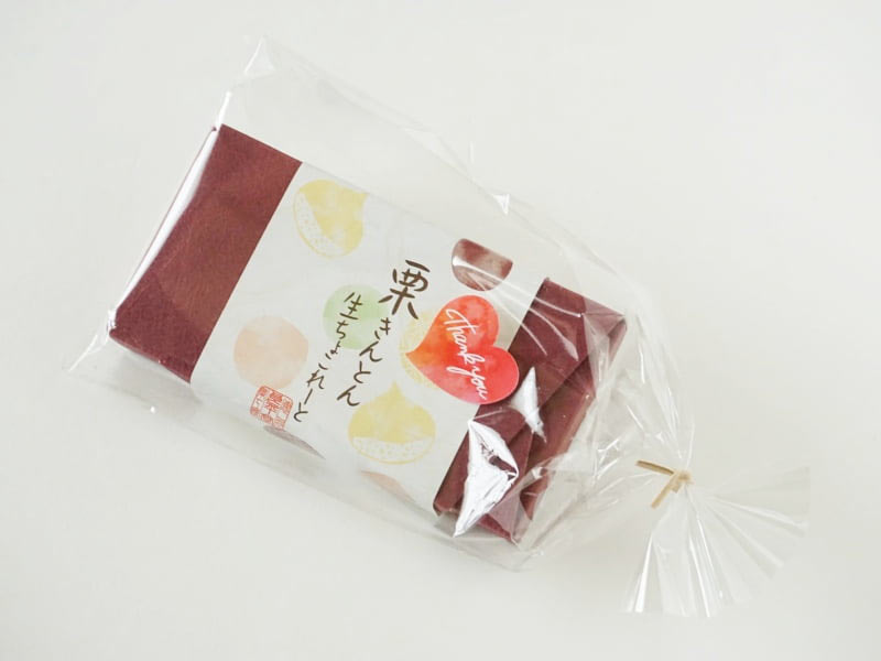 恵那栗工房 良平堂 栗きんとん生チョコレート外装