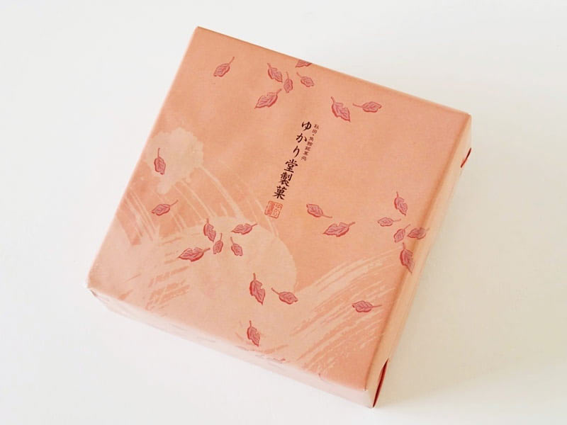 ゆかり堂製菓 桜アーモンド外装