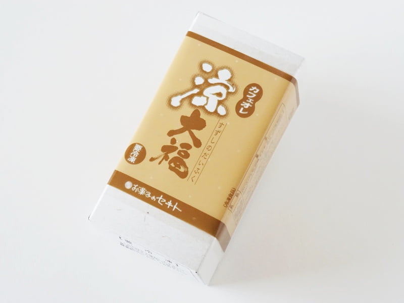 セキト 涼大福(すずしのだいふく) カフェオレ外装