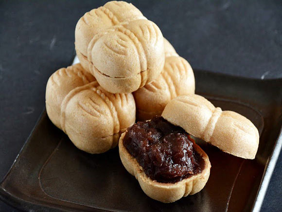 明月堂 俵もなか 中身写真