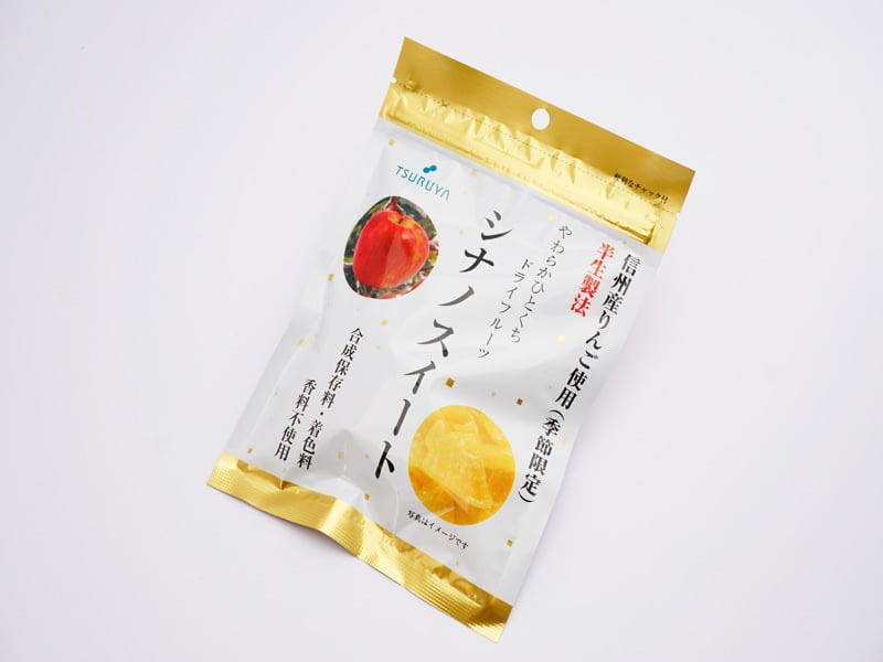 ツルヤ ドライフルーツ シナノスイート 外装