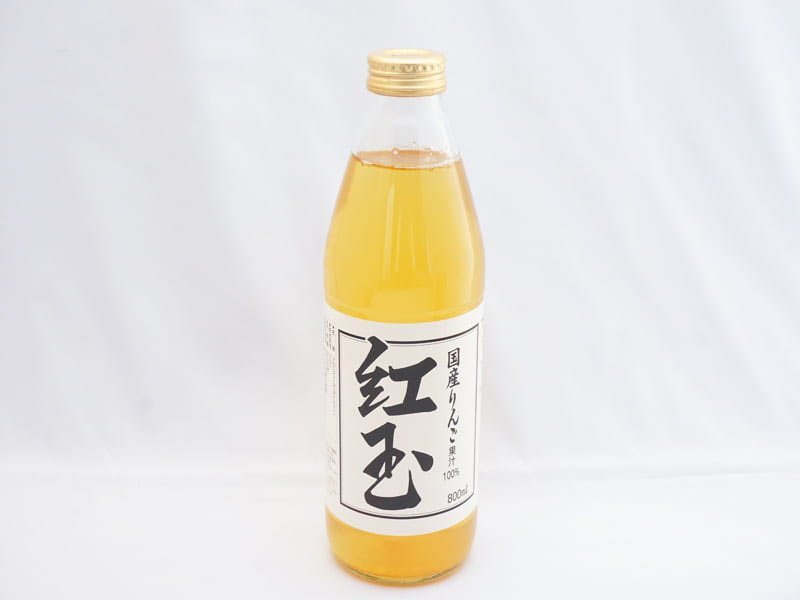 ツルヤ　りんごジュース　紅玉　外装