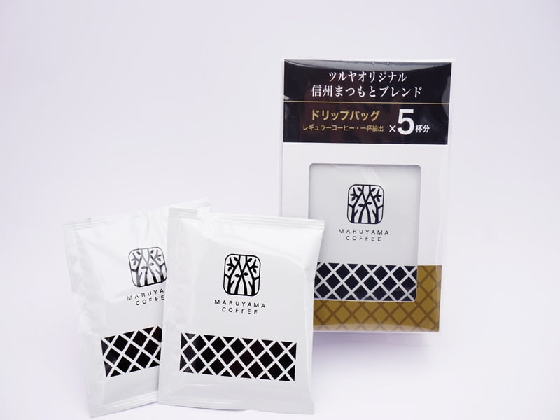 ツルヤ　松本ブレンド　開封した写真