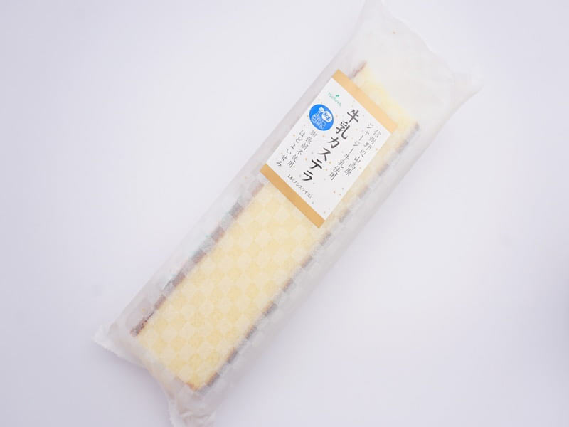 ツルヤ　牛乳カステラ　外装