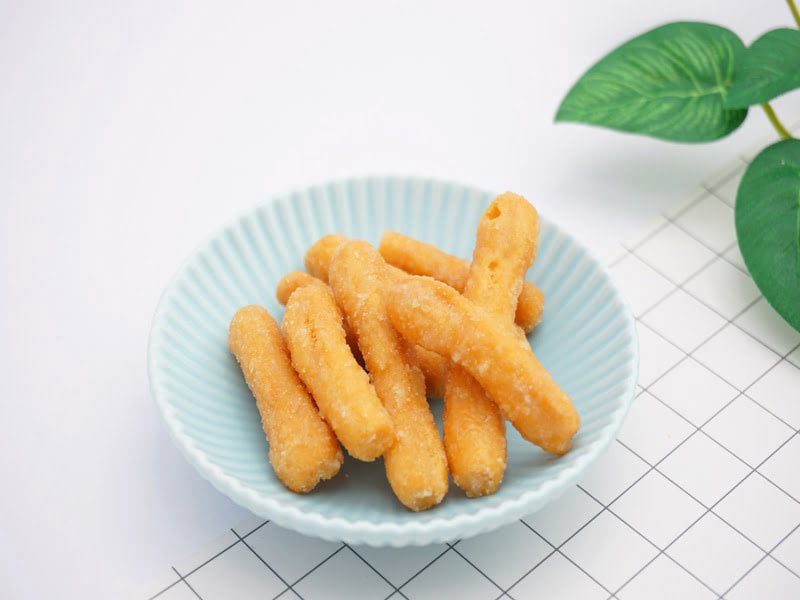 ツルヤ　牛乳かりんとう　中身の写真