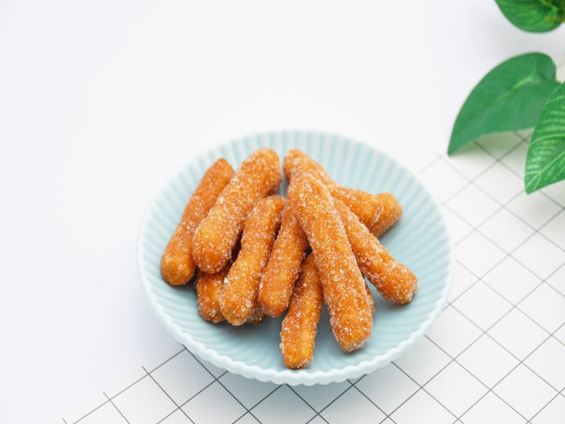 ツルヤ　りんごかりんとう　中身の写真