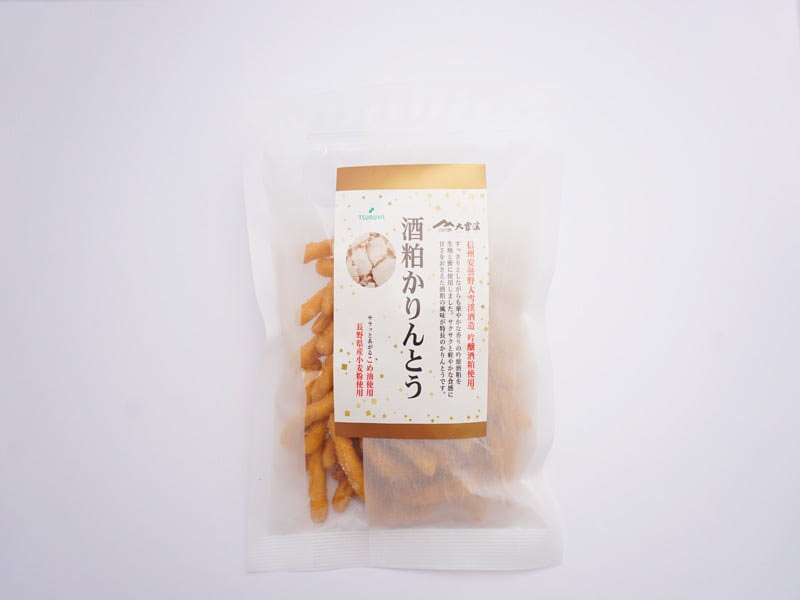 ツルヤ　酒粕かりんとう　外装