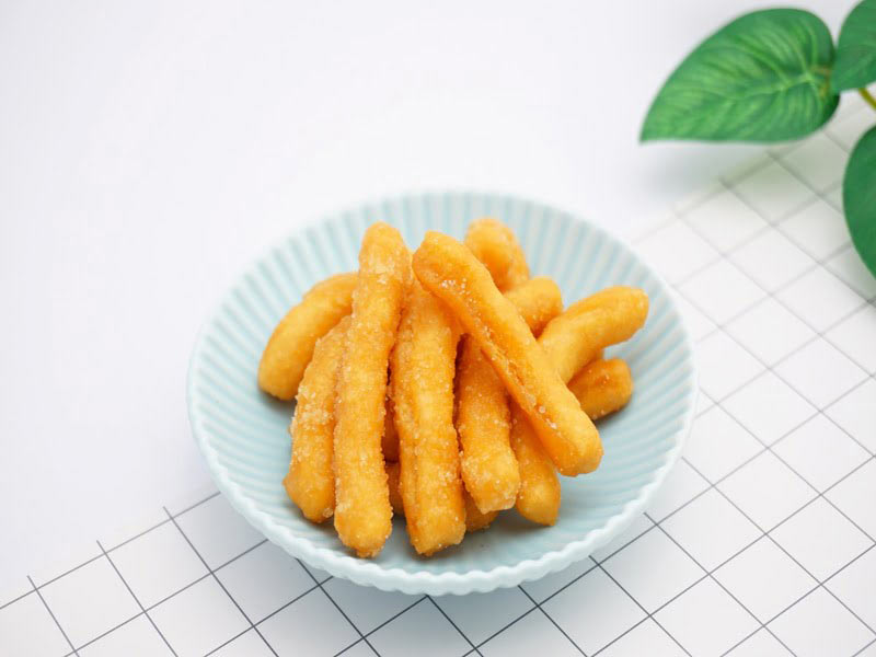 ツルヤ　酒粕かりんとう　中身の写真