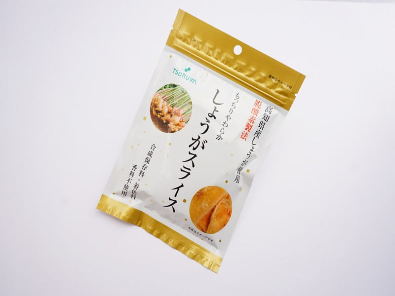 ツルヤ　しょうがスライス　外装