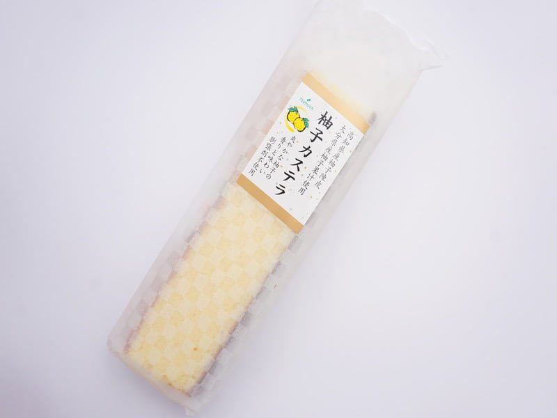 ツルヤ　柚子カステラ　外装