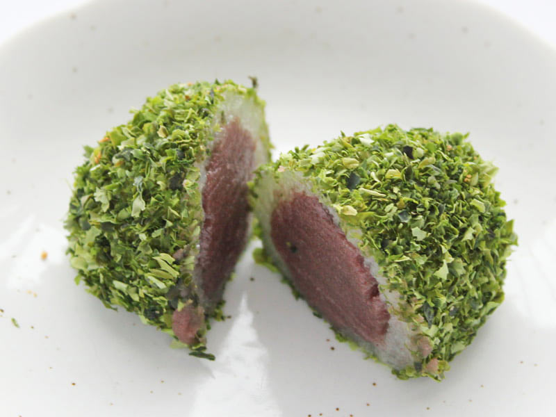 うばがもちや おはぎ(青のり)